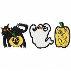 Halloween Embroidery Design 11 Halloween Embroidery Design 11